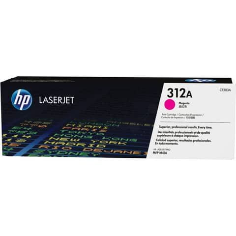 Hp - Toner originale- 312A - Magenta - CF383A - 2.700 pag