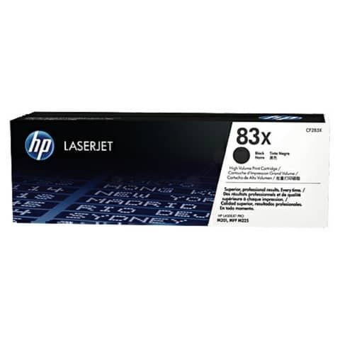 Hp - Toner originale- 83X - Nero - CF283X - 2.200 pag