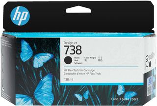 Hp originale - Cartuccia Ink DesignJet 738 - Nero - 498N4A - 130ml
