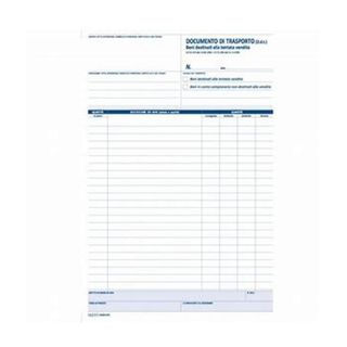 Data Ufficio - Modulo di tentata vendita/consegna - 50 fogli - 215 x 297 mm - d…