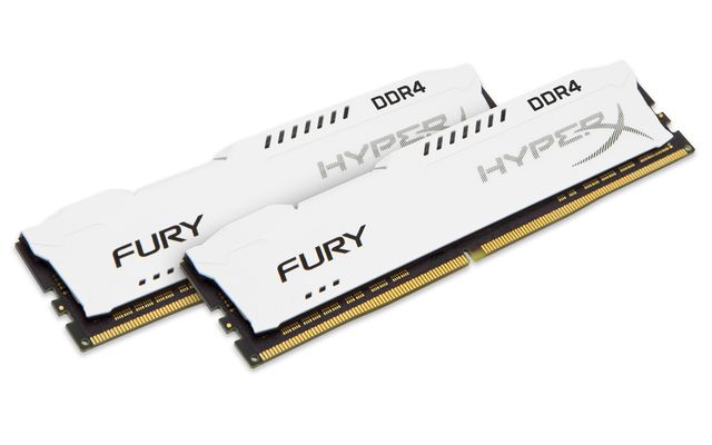 HyperX FURY - DDR4 - kit - 16 GB: 2 x 8 GB - DIMM 288-PIN - 3466 MHz / PC4-2770…