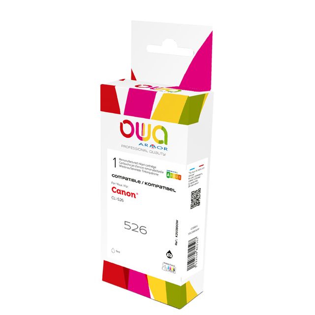 Armor - Cartuccia ink Compatibile per Canon - Nero - CLI-526Bk - 10,5 ml