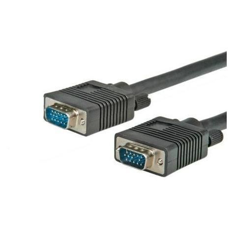 ITB Solution - Cavo VGA - HD-15 (VGA) (M) a HD-15 (VGA) (M) - 2 m - nero