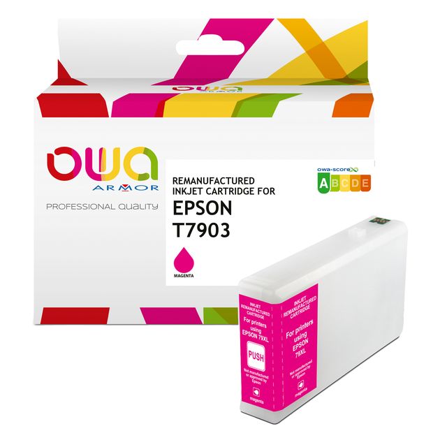 Armor - Cartuccia ink Compatibile per Epson T7903 XL - Giallo - K20627OW - 19,5…