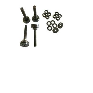 ITRack 309151, Livellatore a pavimento, Nero, 4 pz
