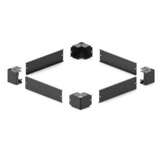 ITRack 309331, Zoccolo per scaffale, Nero