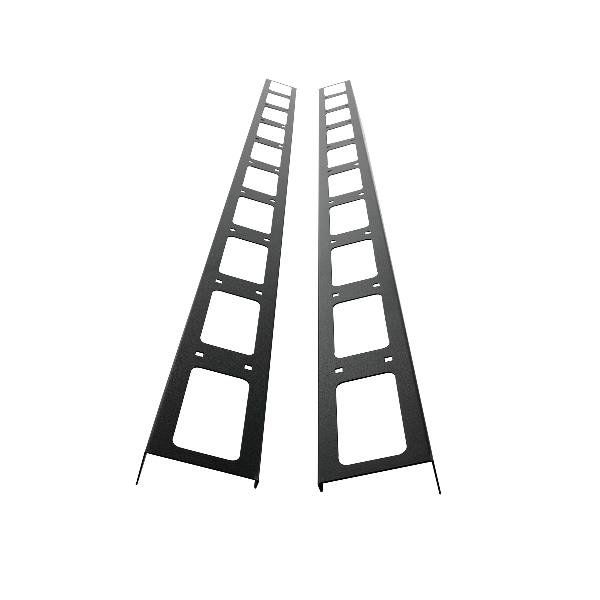 ITRack CANALE VERTICALE 42U CON 10 ANELLI
