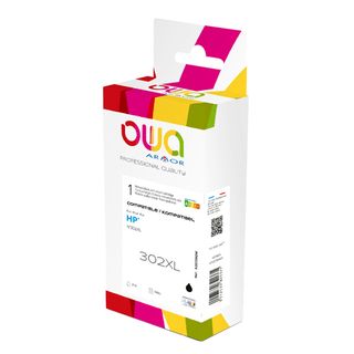 Armor - Cartuccia ink Compatibile per Hp 302XL - Nero - K20739OW - 20 ml