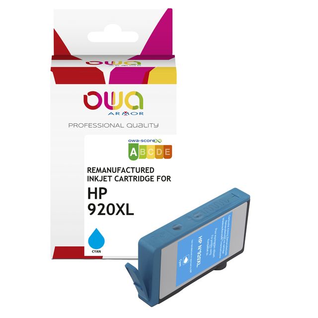 Armor - Cartuccia ink Compatibile per Hp 920XL - Ciano - K20450OW - 12ml