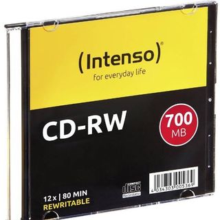 Intenso - 10 x CD-RW - 700 MB (80 min) 12x - Astuccio CD Slim