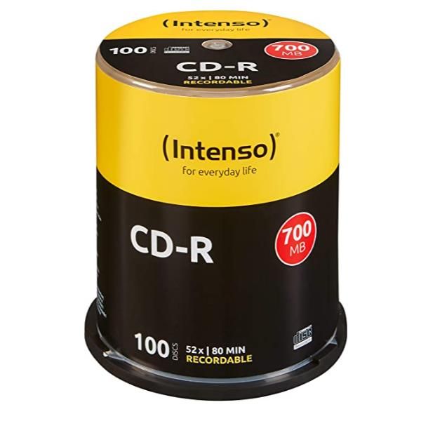 Intenso - 100 x CD-R - 700 MB (80 min) 52x - campana