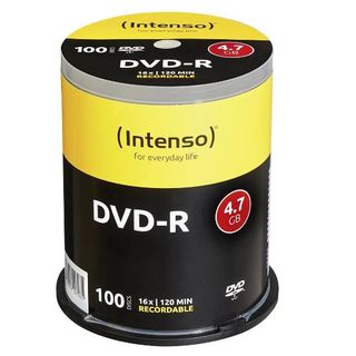 Intenso - 100 x DVD-R - 4.7 GB 16x - campana