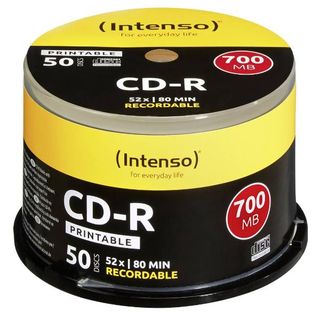 Intenso - 50 x CD-R - 700 MB (80 min) 52x - superfice stampabile con ink jet - …