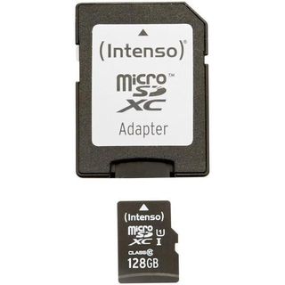 Intenso - Scheda di memoria flash (adattatore da microSDXC a SD in dotazione) -…