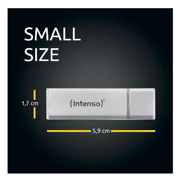 Intenso ALU LINE USB silver 16 GB