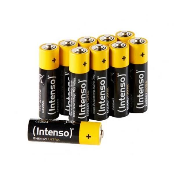 Intenso Energy Ultra Bonus Pack - Batteria 10 x AA / LR6 - Alcalina - 2600 mAh