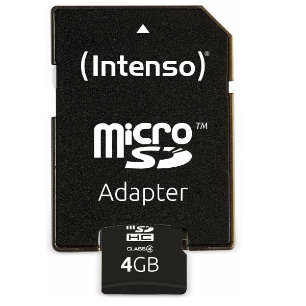 Intenso MICRO SD CLASS 4 4 GB