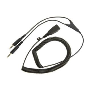 Jabra - Cavo per cuffie - mini-jack maschio a disconnessione rapida maschio - 2…