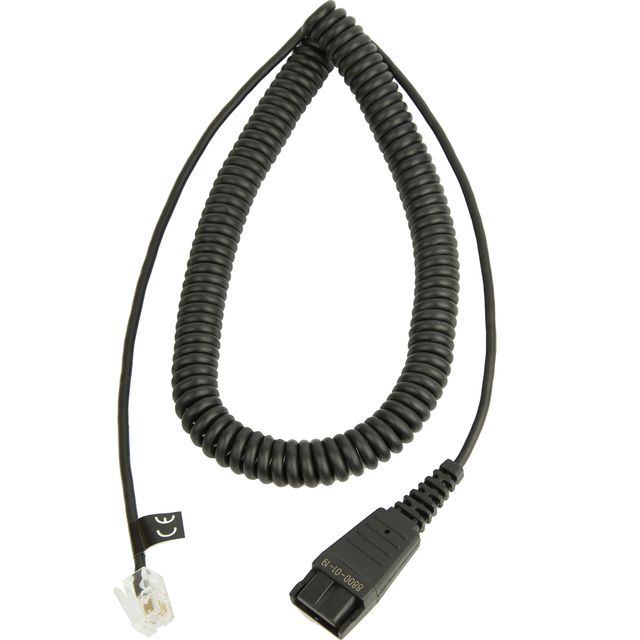 Jabra 8800 01 - Adattatore auricolare - 2 m - per Jabra GN 2100 Flex-Boom 3-in-…