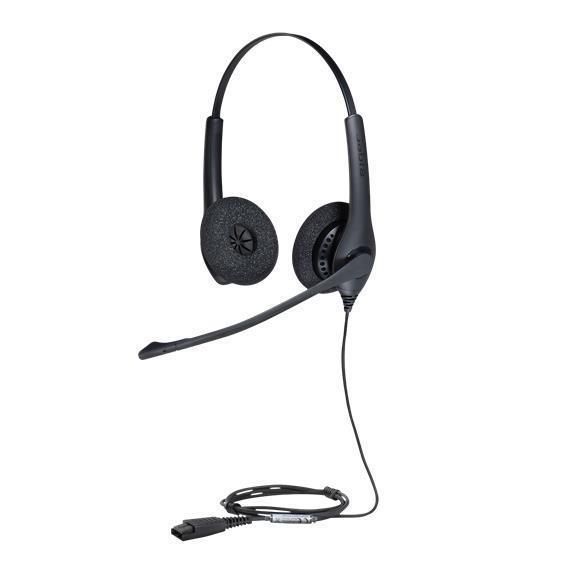 Jabra BIZ 1500 Duo - Cuffie con microfono - over ear - cablato - Quick Disconne…