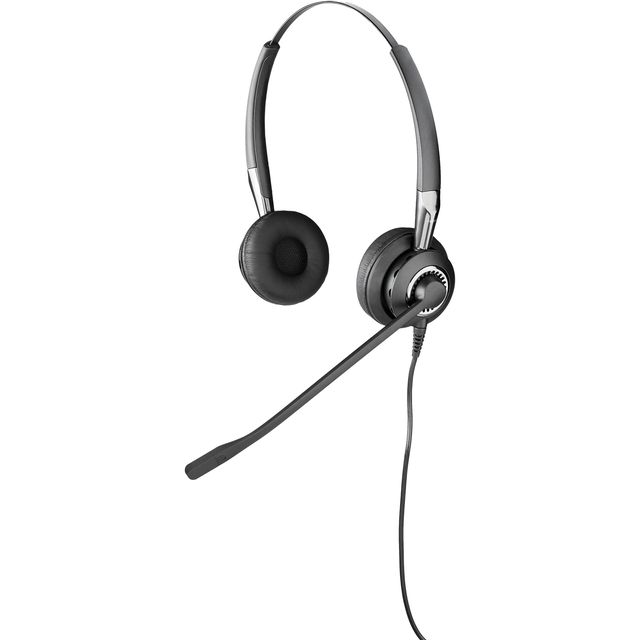 Jabra BIZ 2400 Duo IP - Cuffie con microfono - on-ear - cablato