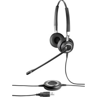 Jabra BIZ 2400 Duo USB - Cuffie con microfono - on-ear - cablato