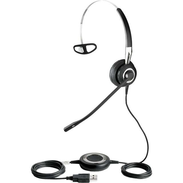 Jabra BIZ 2400 USB Mono - Cuffie con microfono - on-ear - convertibile - cablat…