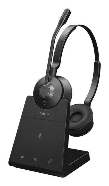 Jabra Engage 45 SE Stereo - Cuffie con microfono - over ear - DECT - senza fili