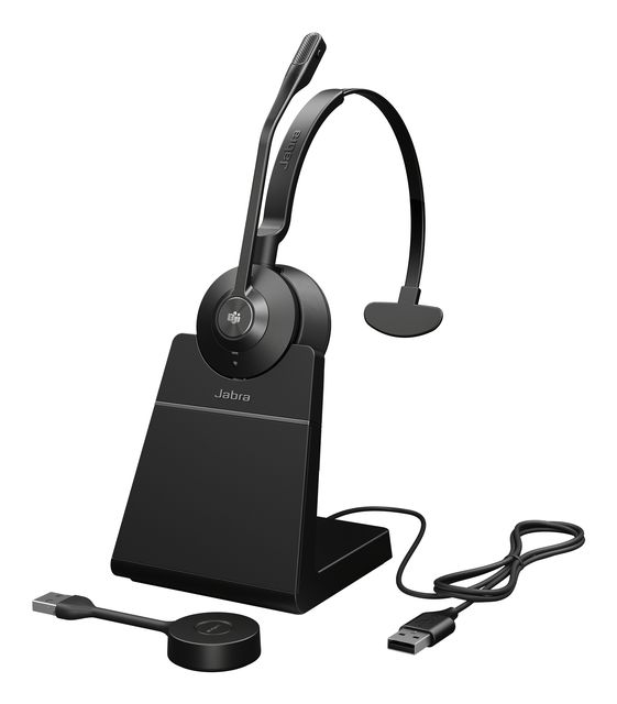 Jabra Engage 55 SE Mono - Cuffie con microfono - over ear - DECT - senza fili -…