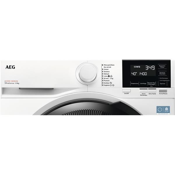 AEG Series 6000 LR6FG94 lavatrice Caricamento frontale 9 kg 1350 Giri/min Bianco