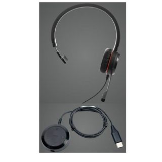 Jabra Evolve 30 II UC Mono - Cuffie con microfono - over ear - cablato - USB, j…
