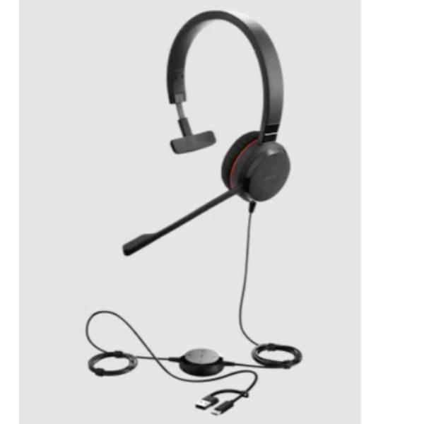 Jabra Evolve 30 II, Cablato, 20 - 20000 Hz, Ufficio, 62,9 g, Auricolare, Nero