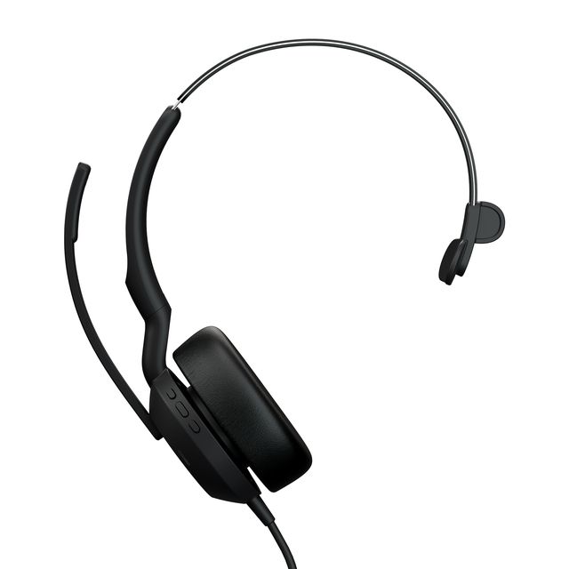 Jabra Evolve2 50 UC Mono - Cuffie con microfono - on-ear - Bluetooth - senza fi…