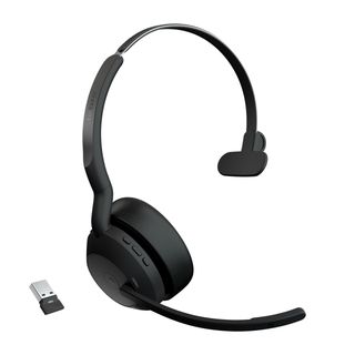 Jabra Evolve2 55 MS Mono - Cuffie con microfono - on-ear - Bluetooth - senza fi…