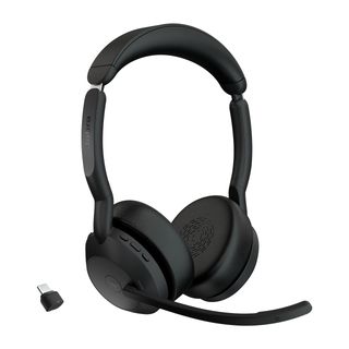 Jabra Evolve2 55 MS Stereo - Cuffie con microfono - on-ear - Bluetooth - senza …