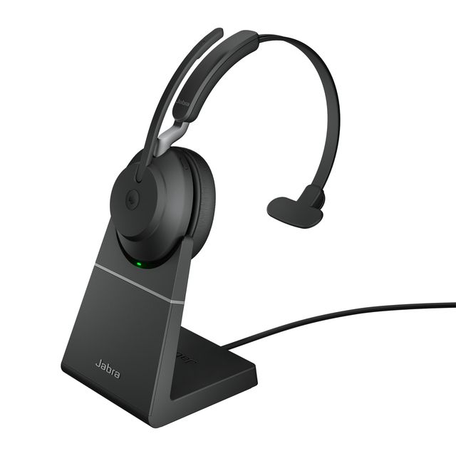 Jabra Evolve2 65 MS Mono - Cuffie con microfono - on-ear - convertibile - Bluet…