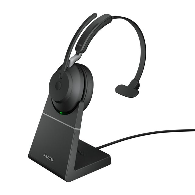 Jabra Evolve2 65 UC Mono - Cuffie con microfono - on-ear - convertibile - Bluet…