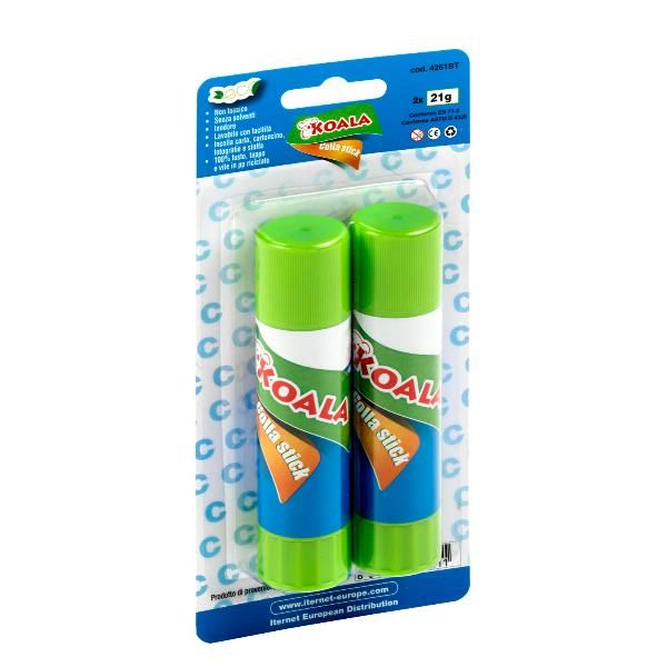 KOALA - Colla in stick - 21 g - non permanente - PVP (polivinilpirrolidone) (pa…