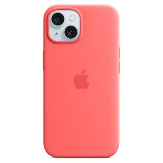 Apple - Cover per cellulare - compatibile MagSafe - silicone - guava - per iPho…