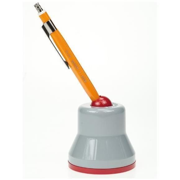 KOH-I-NOOR Gedess - Temperino con contenitore - grigio - plastica