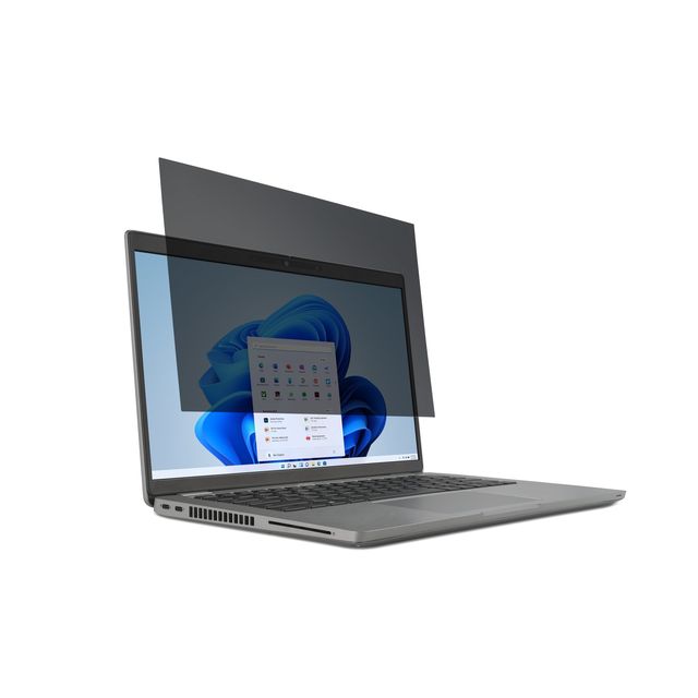 Kensington - Filtro privacy notebook - A due vie - rimovibile - 12.5" - nero
