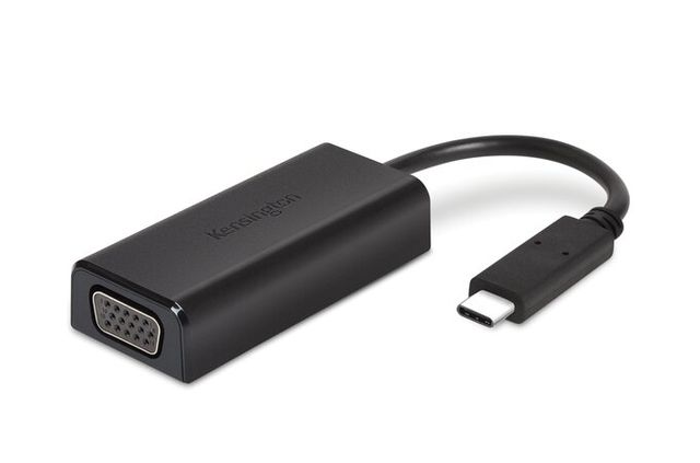 Kensington CV2000V - Adattatore video - 24 pin USB-C (M) a HD-15 (VGA) (F) - Th…
