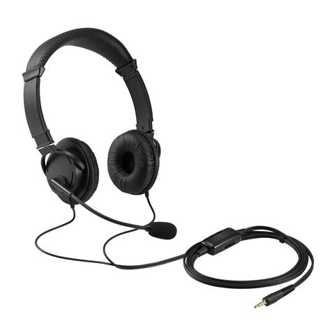 Kensington Hi-Fi Headphones with Mic - Cuffie con microfono - over ear - cablat…