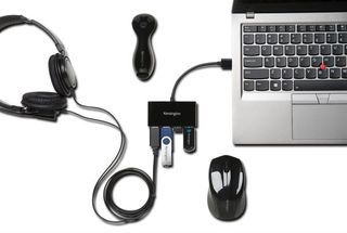Kensington UH4000 - Hub - 4 x SuperSpeed USB 3.0 - desktop