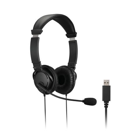 Kensington USB Hi-Fi Headphones - Cuffie con microfono - on-ear - cablato - USB