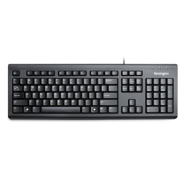 Kensington ValuKeyboard - Tastiera - USB - Regno Unito - nero