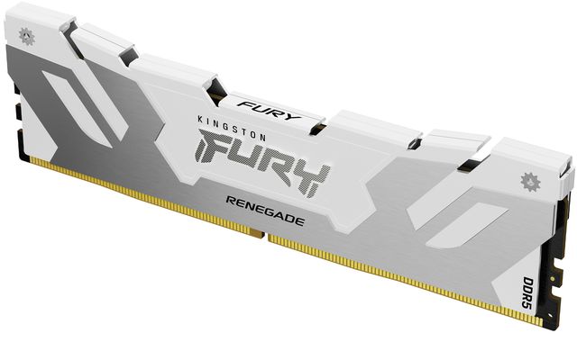 Kingston 32GB (1x32GB) DDR5 6400MTs CL32 FURY Renegade SilverWhite XMP