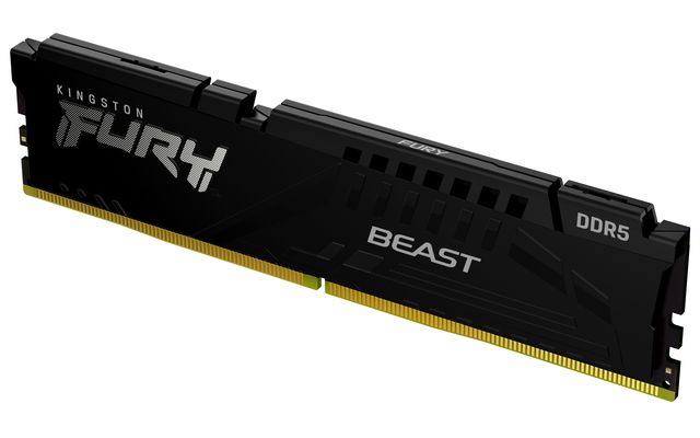 Kingston 32GB 5200MTs DDR5 CL40 DIMM FURY Beast Black