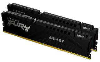 Kingston 64GB 5600MTs DDR5 CL36 DIMM (Kit of 2) FURY Beast Black