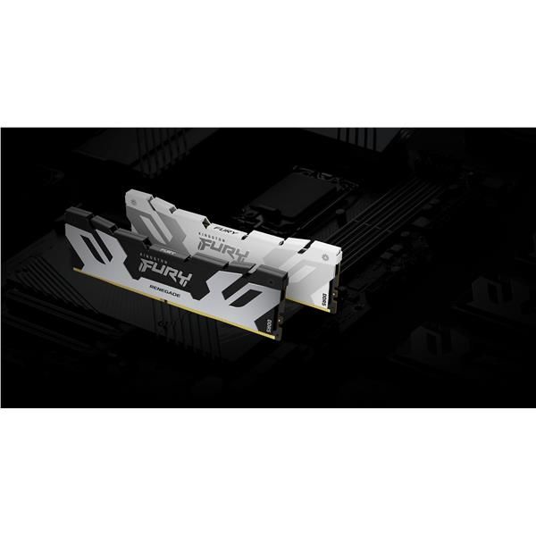 Kingston 96GB (2x48GB) DDR5 6000MTs CL32 FURY Renegade SilverBlack XMP
